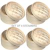 mini bamboo steamers